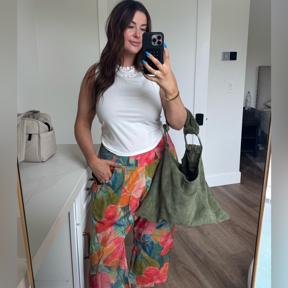 Free People Crop Harem Jean